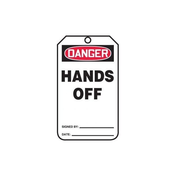 Accuform Caution, RP-Plastic, 3-1/4 in Width, 3/8 in Height, , 5 PK MDT222PTM - main